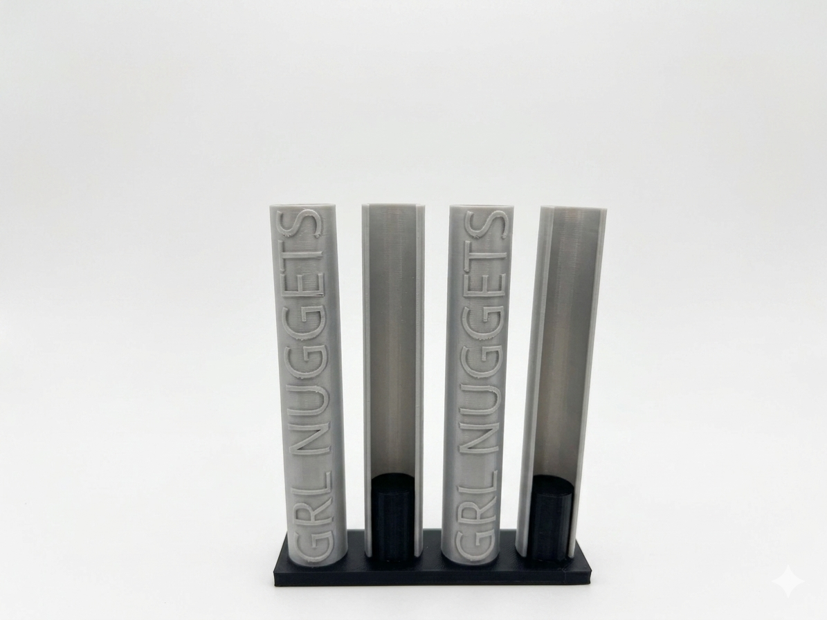 Single Shelf Clip Set - Grilled Nuggets (Gray)