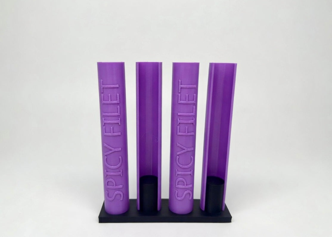 Single Shelf Clip Set - Spicy Filet (Purple)